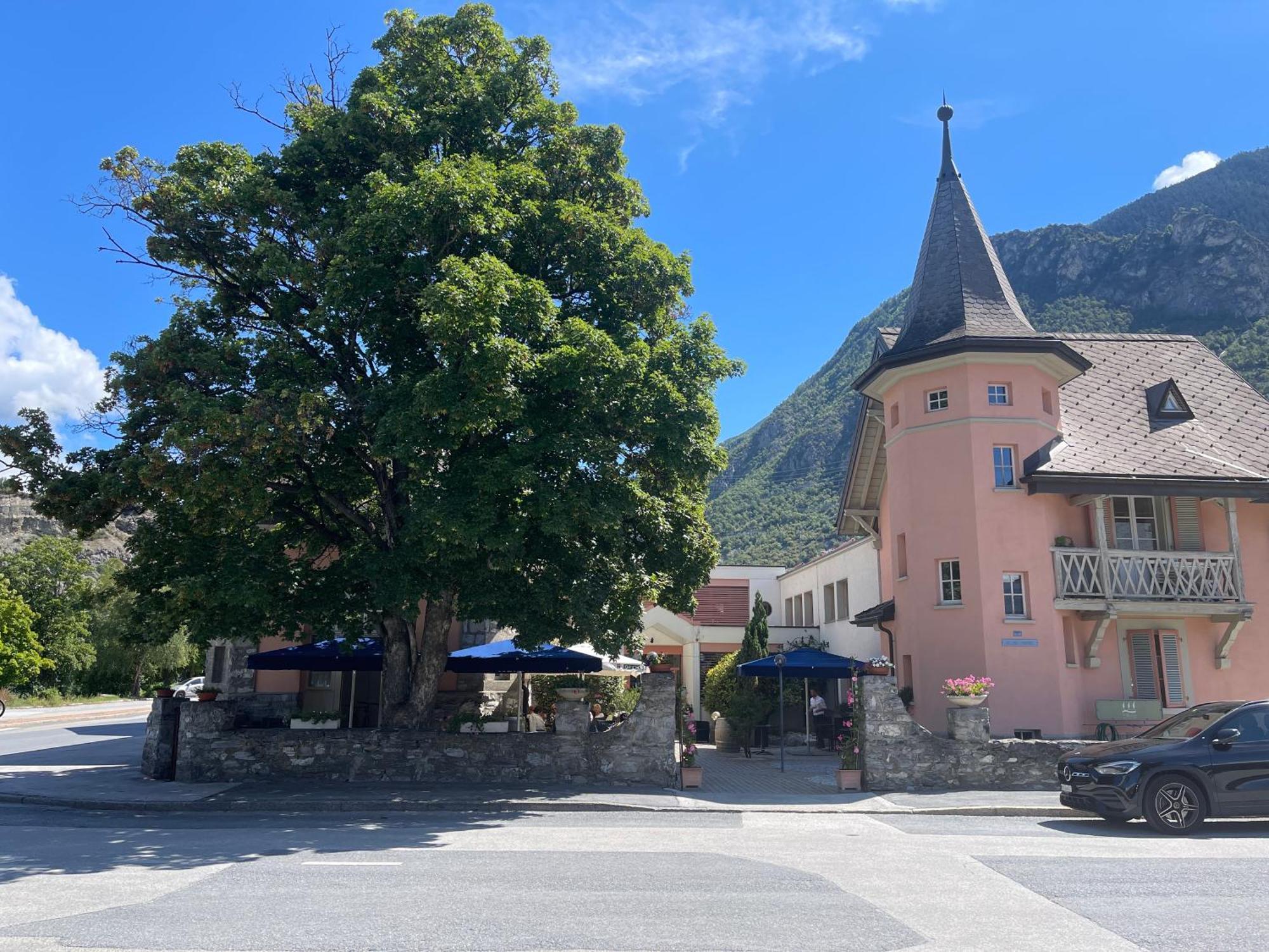 Hotel Les Berges Chippis Exterior photo